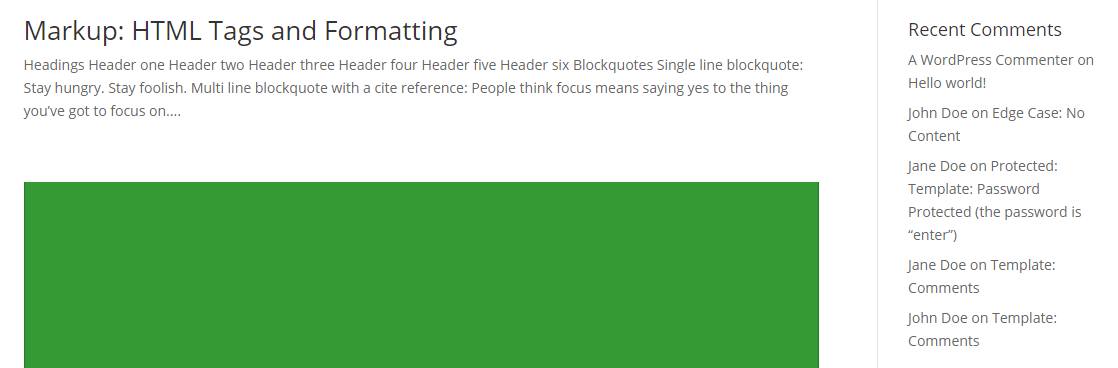 Contoh komentar bodoh.