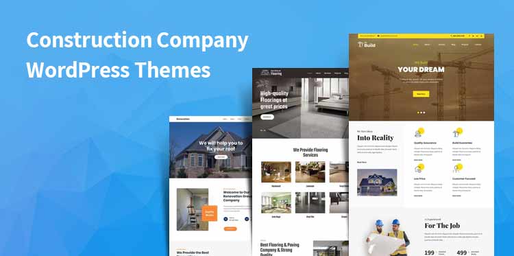 Bauunternehmen WordPress-Themes
