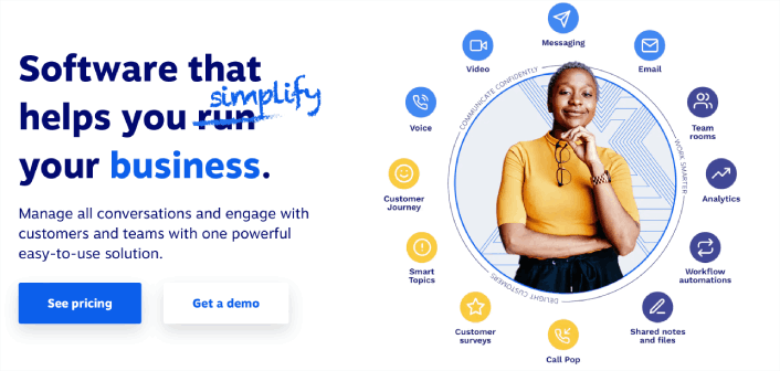 การสร้างโอกาสในการขาย Nextiva WordPress