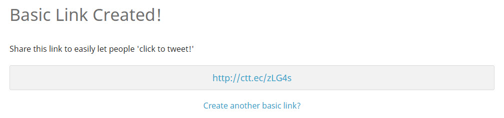 基本链接已创建