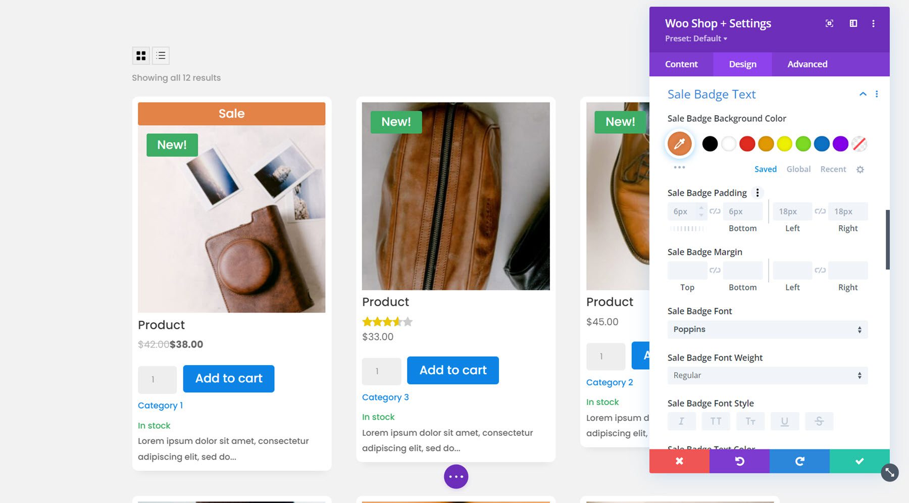Divi プラグイン ハイライト Divi Shop Builder 販売バッジ