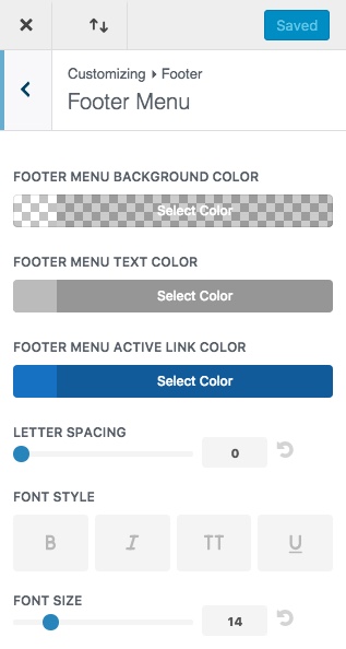Divi 主题定制器