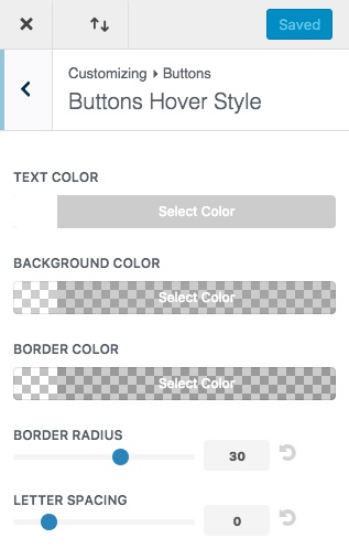 Divi 主题定制器