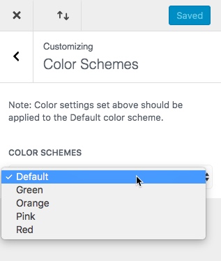 Divi 主题定制器