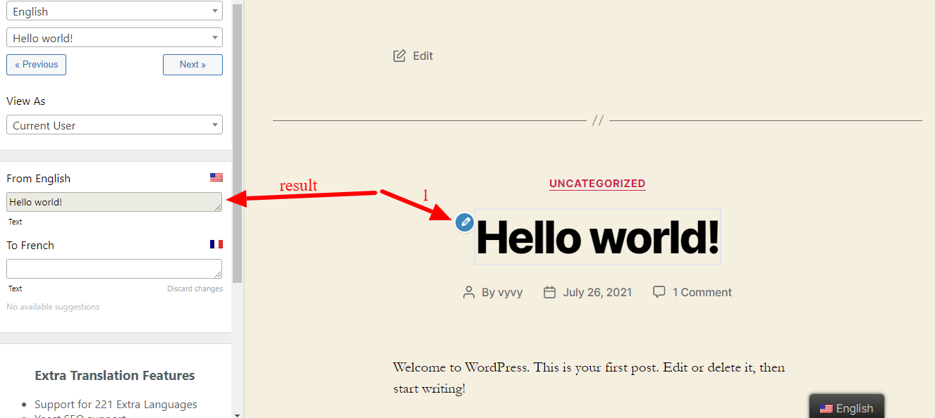 Creați un site Wordpress multilingv 11