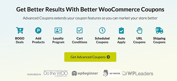 คูปองขั้นสูงปลั๊กอิน Woocommerce - SeedProd advanced coupons plugin