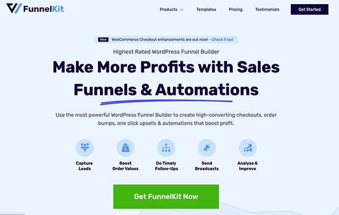 funnelkit - SeedProd FunnelKit sales funnel builder WordPress