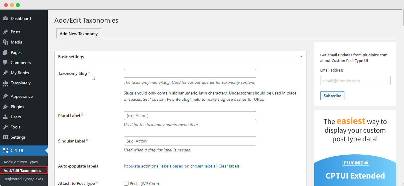 Taxonomii personalizate WordPress WordPress Custom Taxonomies
