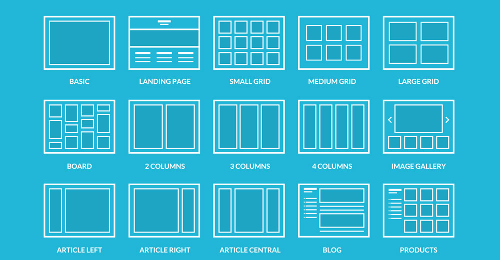 photoshop 技巧使用网格布局