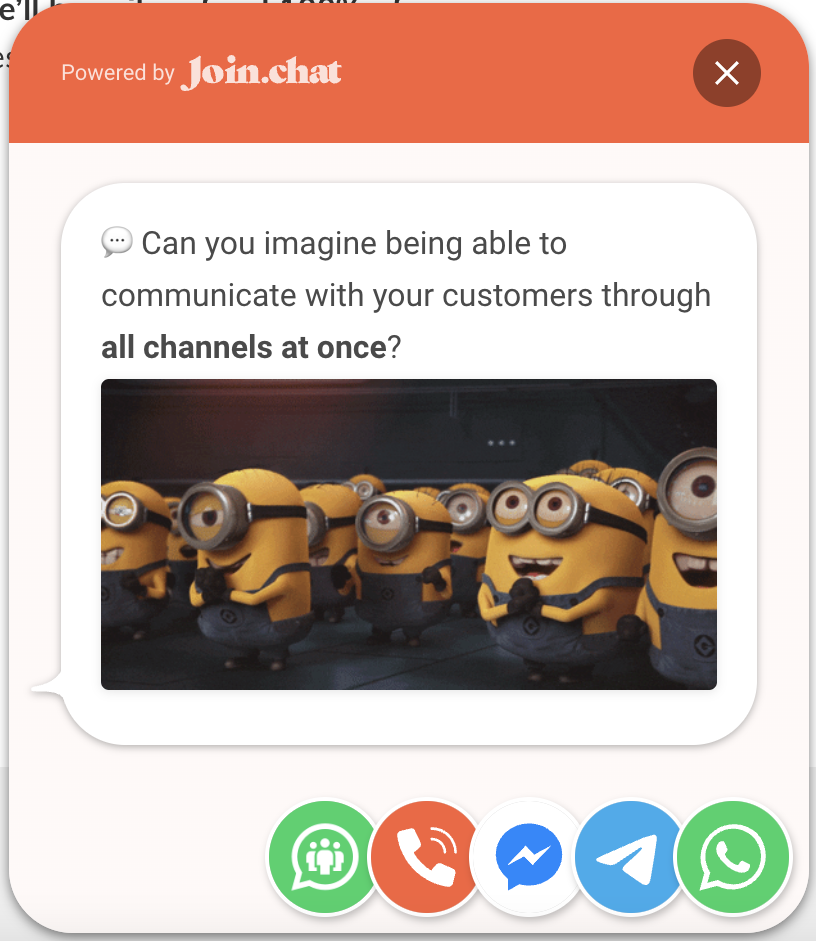 Omnichannel von Joinchat