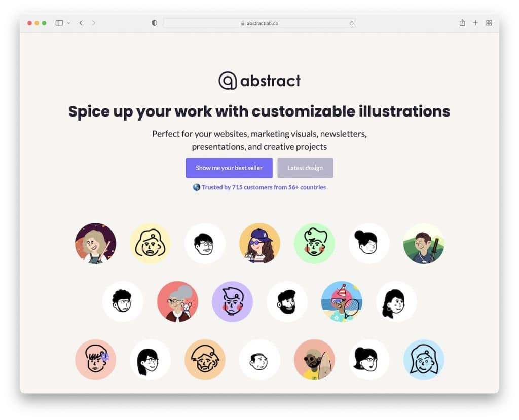 site abstractlab carrd