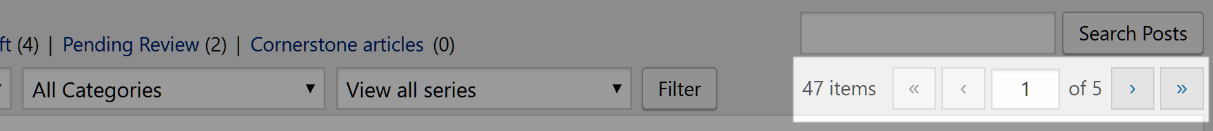 WordPress 批量编辑分页示例