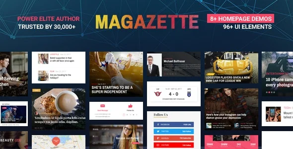 Tema de jornal WordPress mais usado em 2023 73 wordpress newspaper theme magazette