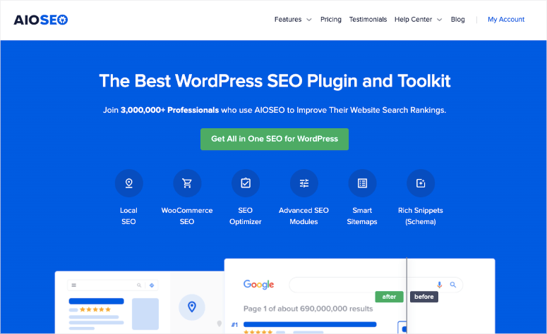 多合一 seo - IsItWP - 免费的 WordPress 主题检测器
