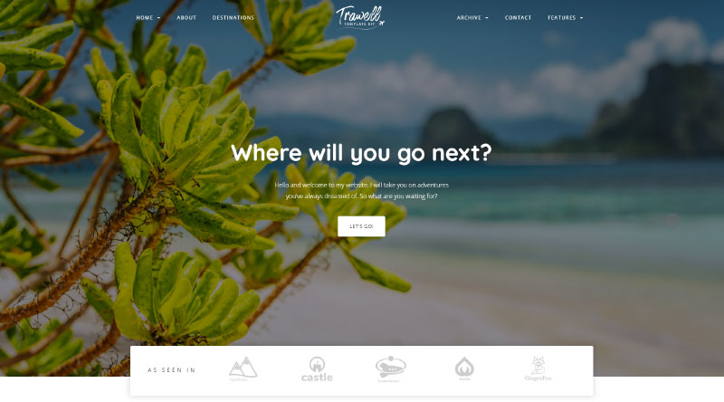 Die 7 besten WordPress-Blog-Vorlagen 14 Trawell
