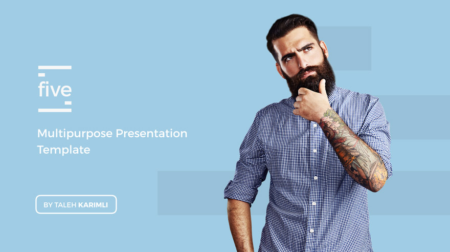 keynotes szablony pięć