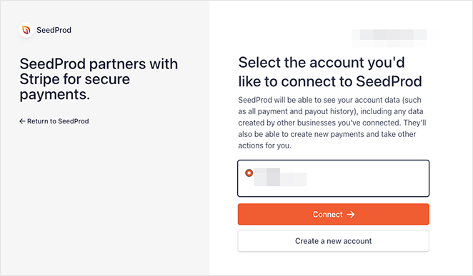 connectseedprodtostripe - SeedProd Verify SeedProd connection to Stripe