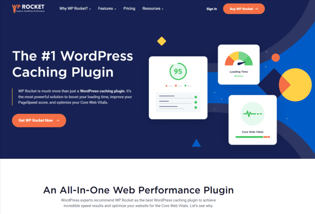 Site Web de WP Rocket