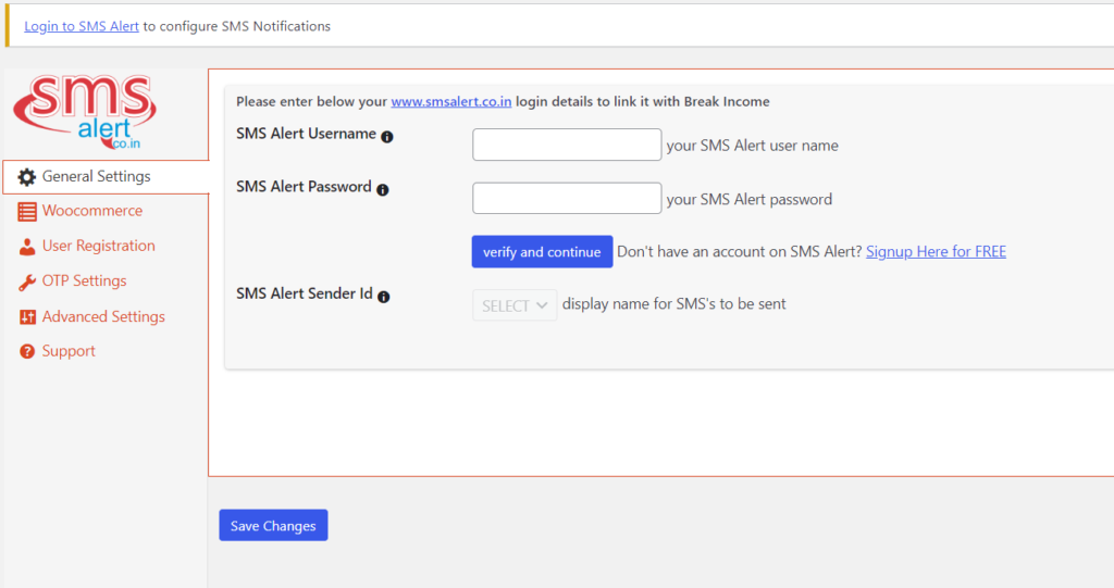 sms alert login - envoyer des notifications par SMS depuis WooCommerce