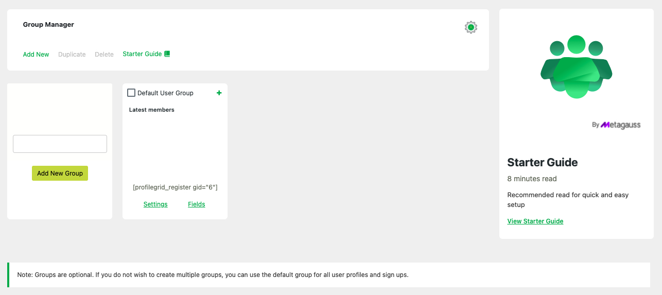 dirigeant de groupe, chef de groupe
