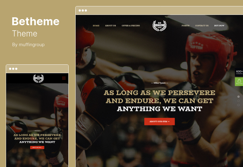 Betheme 主題 - 響應式多用途 WooCommerce WordPress 主題