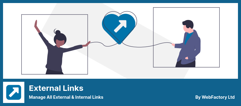 Plugin für externe Links - Verwalten Sie alle externen und internen Links
