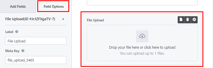 Bidang Unggah File