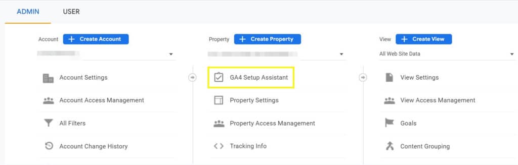 Google Analytics 4 设置助手