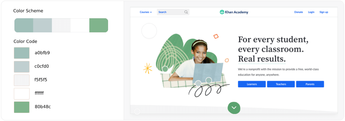 Beste Website-Farbschemata für modernes Webdesign 13 Best Color Scheme for Educational Website
