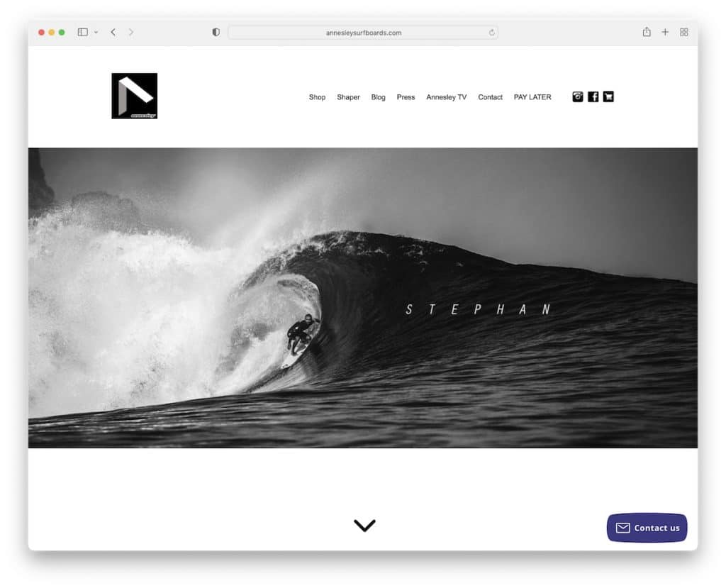 site-ul web annesley bigcommerce