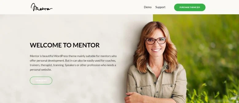 Los 4 mejores temas de WordPress para coaching empresarial en 2023 75 mentor leader of the best wordpress themes for coaching business