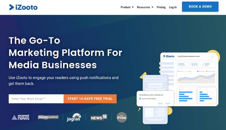 iZooto como uma alternativa OneSignal