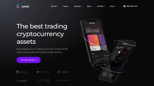 WordPress 暗号通貨テーマ