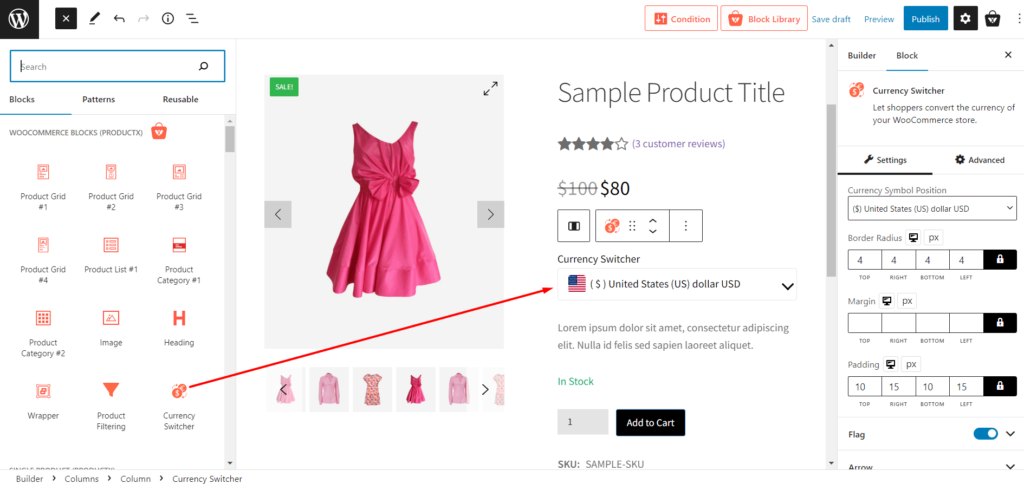 كيفية إضافة WooCommerce Currency Switcher إلى المتاجر عبر الإنترنت من خلال 4 خطوات بسيطة 4 How to add WooCommerce Currency Switcher to Online Stores With 4 Simple Steps 3