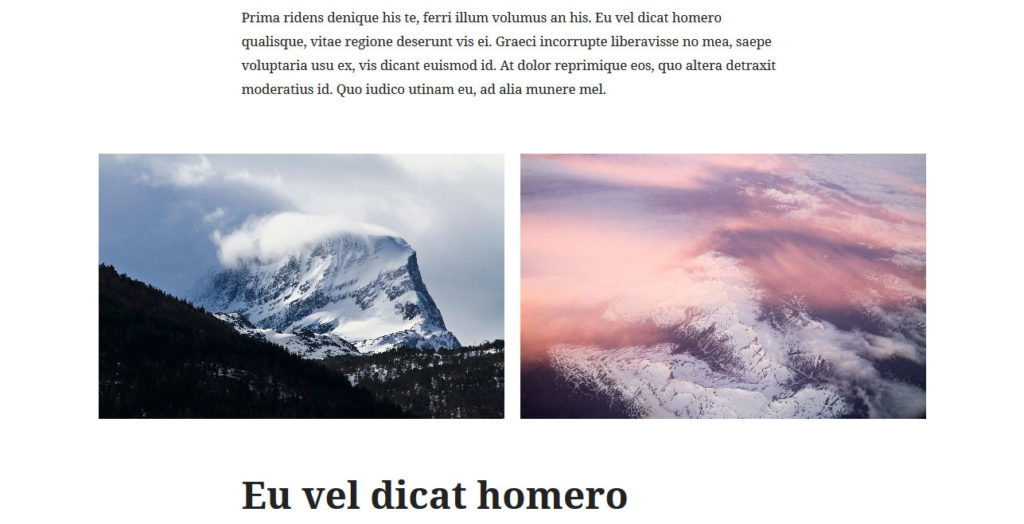 пример сообщения редактора Гутенберга