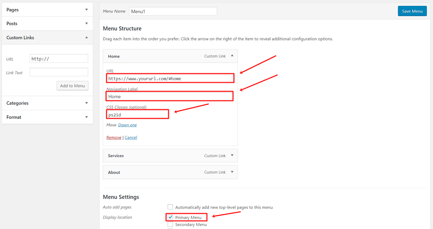 ลิงค์ที่ใช้งาน