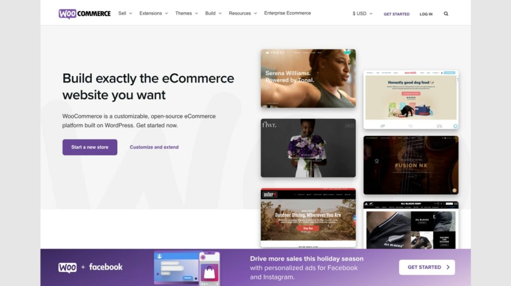 WooCommerce platformu