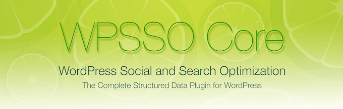 O plug-in do esquema WPSSO Core para WordPress