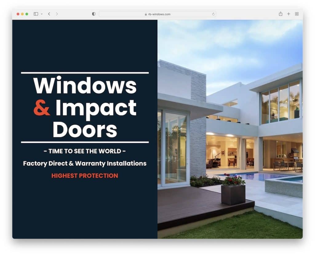 rb windows site123-Website