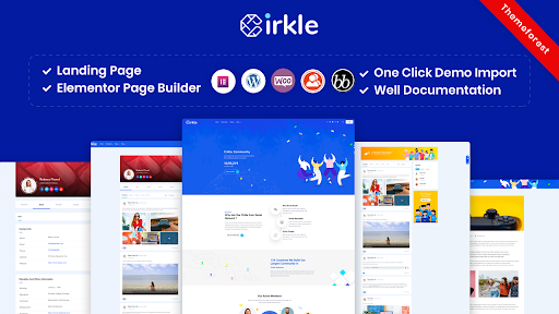 Tema Situs Jejaring Sosial WordPress