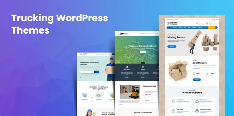 kamyon taşımacılığı wordpress temaları