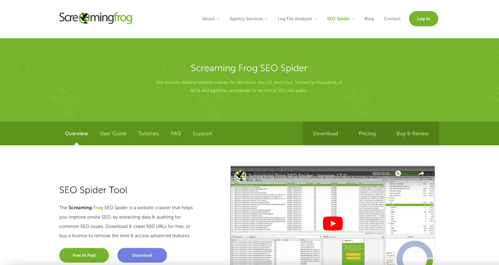 Rastreador Screaming Frog