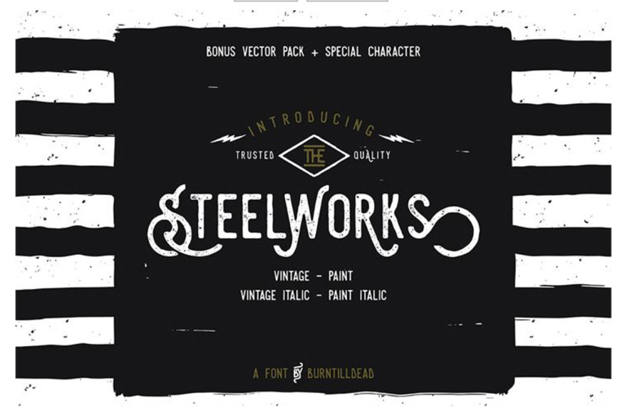 Бесплатные и платные хипстерские шрифты