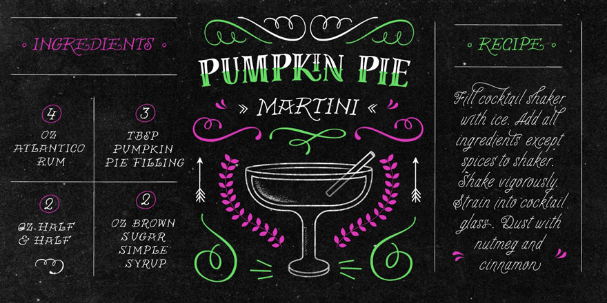 Бесплатные и платные хипстерские шрифты