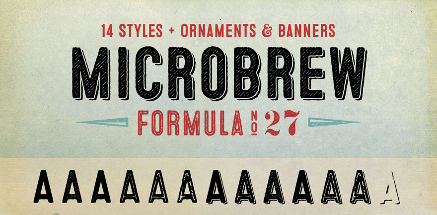 Бесплатные и платные хипстерские шрифты