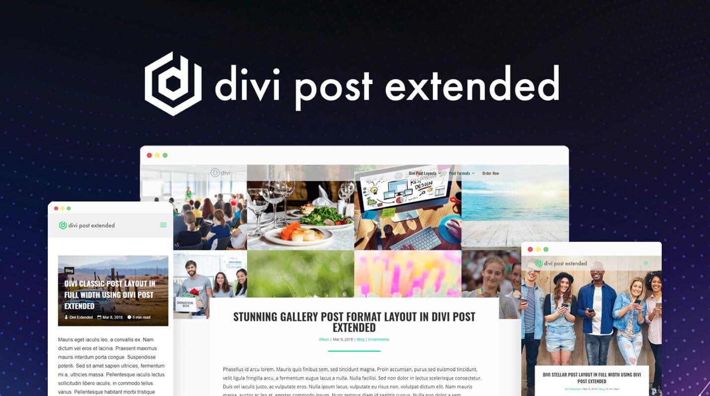 Divi Post extins