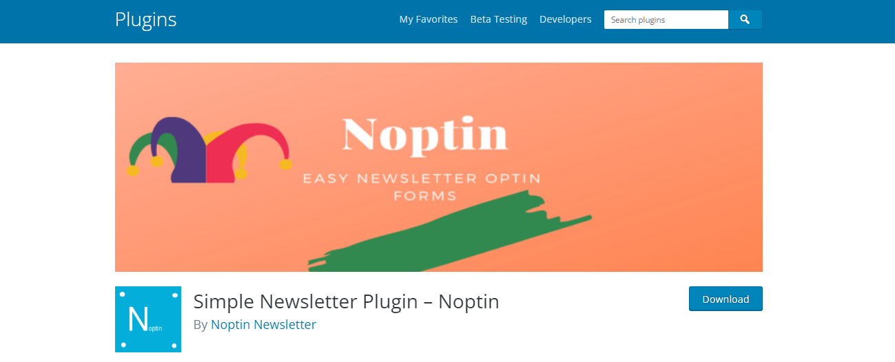Noptin Bülteni - wordpress haber bülteni eklentileri