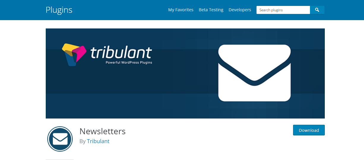 Newsletters Tribulant - plugins de newsletter para wordpress