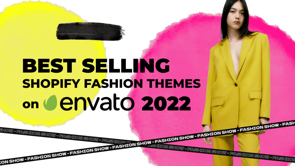 Temas de moda do Shopify mais vendidos no Envato