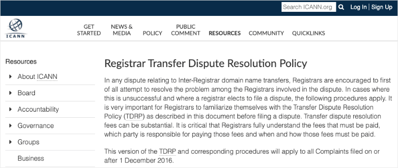 icann 분쟁 - IsItWP - 무료 WordPress 테마 탐지기 icann dispute